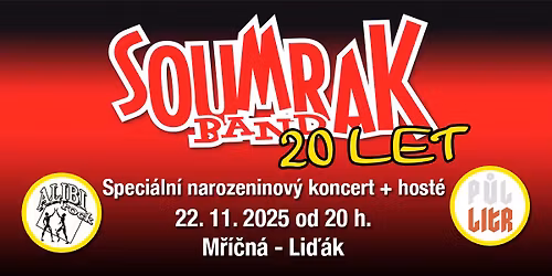 SOUMRAK 20 LET + host\u00e9