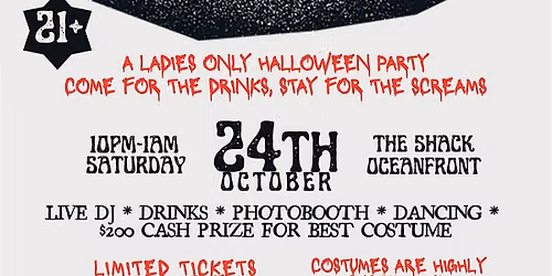 Ghouls After Dark: An All-Ladies Halloween Party