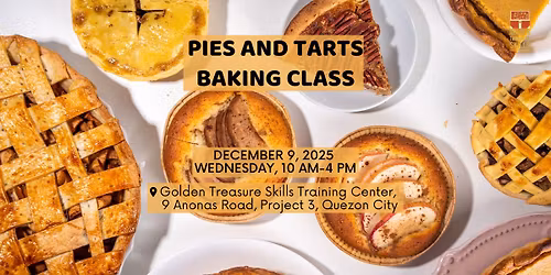 Pies and Tarts Baking Class