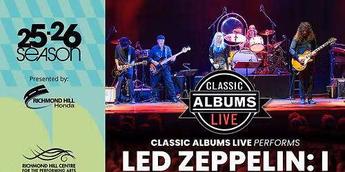 Classic Albums Live: Led Zeppelin, Led Zeppelin I