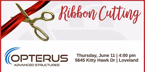 Ribbon Cutting OPTERUS Advanced Structures