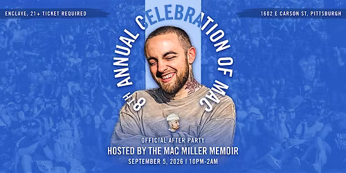 8th Annual Celebration of Mac After Party