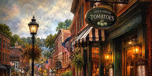 Lunch at Fried Green Tomatoes and Shopping in Galena