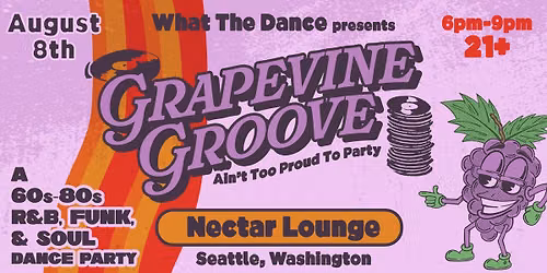 GRAPEVINE GROOVE: AN EARLY EVENING MOTOWN-INSPIRED PARTY
