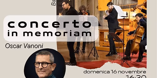 Concerto in memoriam di Oscar Vanoni