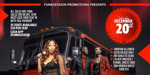 Justin B Funks Second Black And Red Party Bus