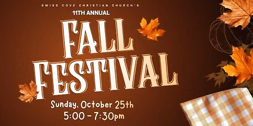 Swiss Cove's Annual Fall Festival
