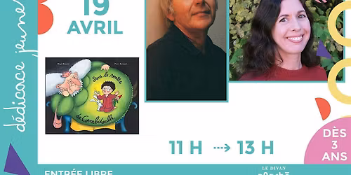 Pierre Bertrand et Magali Bonniol d\u00e9dicacent en avant-premi\u00e8re \u00ab Dans le ventre de Cornebidouille \u00bb