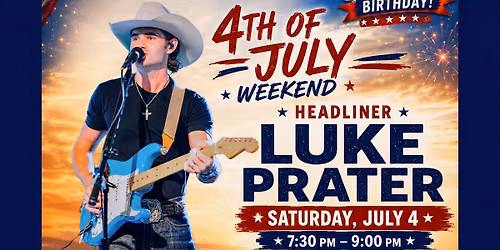 4th of July - Firefly Celebration - The One and Only Luke Prater