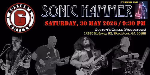 Sonic Hammer at Guston's Grille (Woodstock)!