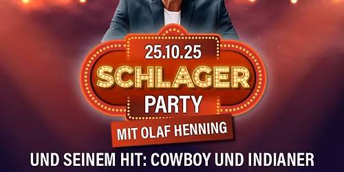 SCHLAGERPARTY mit Olaf Henning