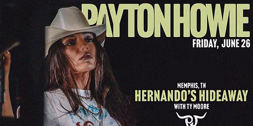 Payton Howie w\/ Ty Moore at Hernando's Hide-A-Way Memphis,TN