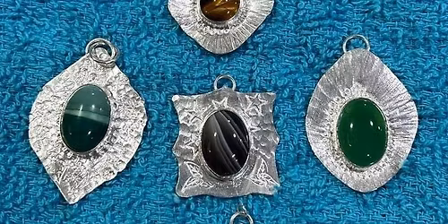 Silver Jewellery Making - Bezel Set Stone Pendant