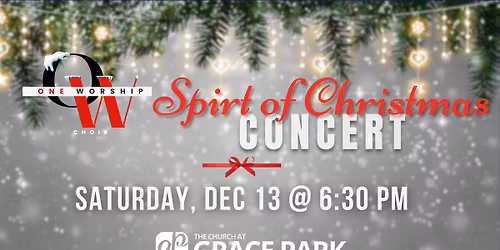 Free Christmas Concert: One Worship Choir