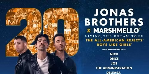 Parking Jonas Brothers with The All-American Rejects