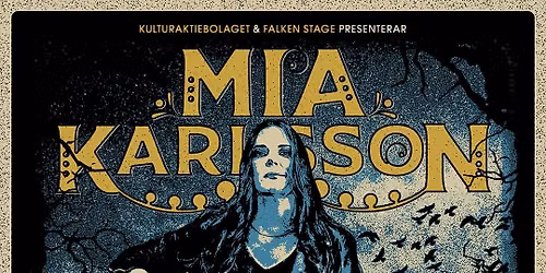 Mia Karlsson \u2013 Coming Home Tour 2026 \u2022 11\/12 \u2022 G\u00f6teborg