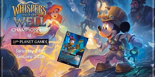 Disney Lorcana Whispers in the Well Championship