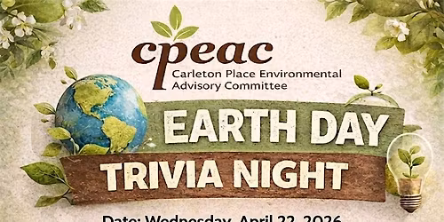 Earth Day Trivia Night - April 22, 2026