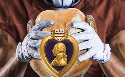 PURPLE HEART @ ARMED FORCES BOWL | KICKOFF TIME 11:00 AM