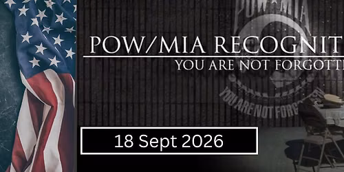 POW\/MIA Dinner Fund Raiser 