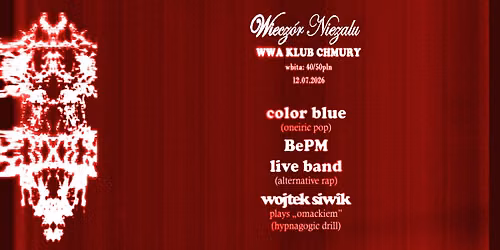 Wiecz\u00f3r Niezalu \/\/\/ color blue x bepm band x wojtek siwik