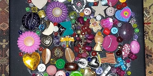Junk Jewelry Owl