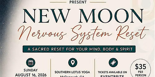 New Moon Nervous System Reset