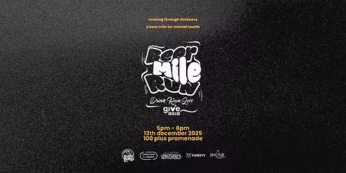 The Beer Mile: Running Through the Darkness