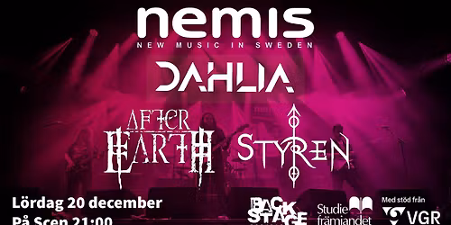 Backstage NEMIS Night