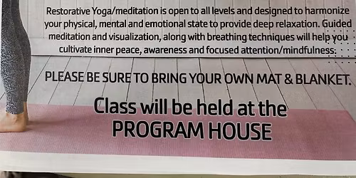 Restorative Yoga @ the YMCA