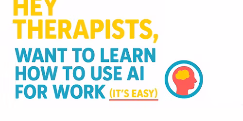 AI Made Simple - For therapists, psychologists, counsellors and coaches