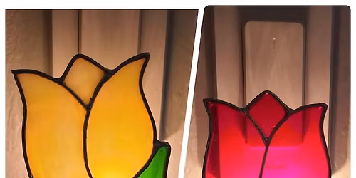 Stained Glass Night Light Class with Sandra Sargent (August 13th)