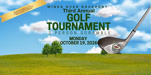 3rd Annual Wings Over Rockport Charity Golf Tournament