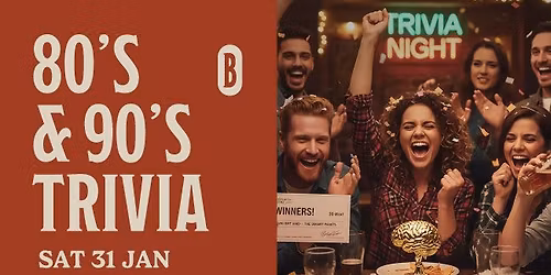 80\u2019s & 90\u2019s Trivia