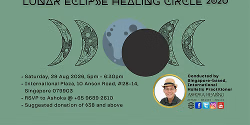 Full Moon in Pisces + Lunar Eclipse Healing Circle 2026