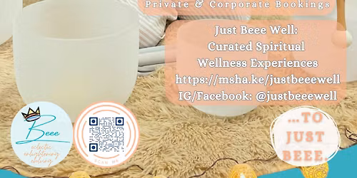 The Just Beee Experience: Journaling, Mindful Movement (Gentle Yoga) & Sound Bath Meditation 