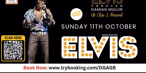 Damian Mullin Elvis Forever Up Close & Personal @ Knox Club