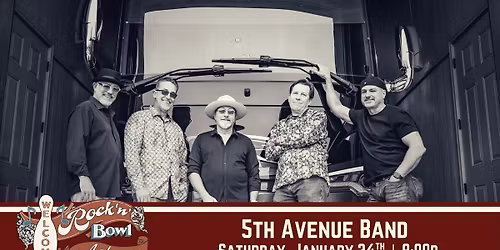 5th Avenue Band | Rock'n'Bowl\u00ae de Lafayette