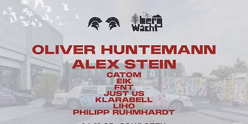 BergWacht x R\u00f6mertanz im Schrotty w\/ Oliver Huntemann, Alex Stein uvm.