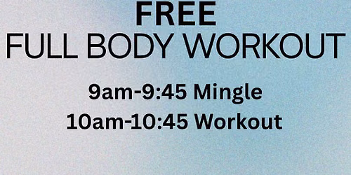 Meet & Greet Workout
