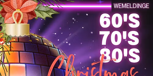 60’s 70’s & 80’s Christmas party 🎉