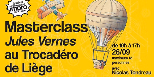 Masterclass impro : Jules Vernes, par Nicolas Tondreau