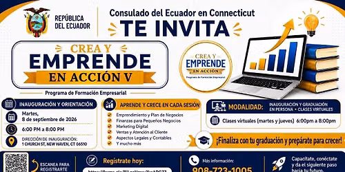 Crea y Emprende en Acci\u00f3n V