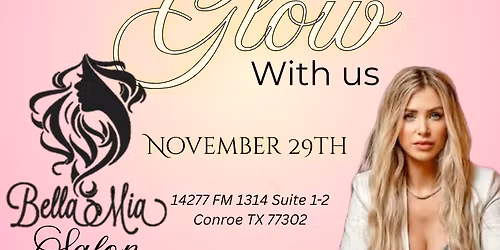 Glow with us Grand Re-opening