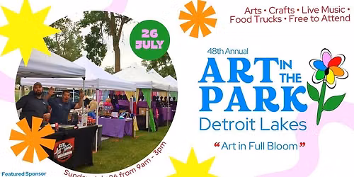 Frank Weber at the 48th Annual Art in the Park at Detroit Lakes