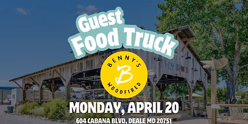 Benny's Woodfired Pizza at The Boathouse!