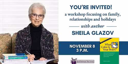 A workshop focusing on family, relationships and holidays with Sheila Glazov