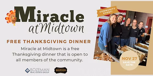 Miracle at Midtown - Free Thanksgiving Dinner \ud83e\udd83