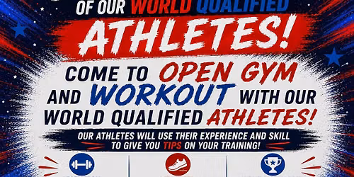 Worlds Celebration Open Gym