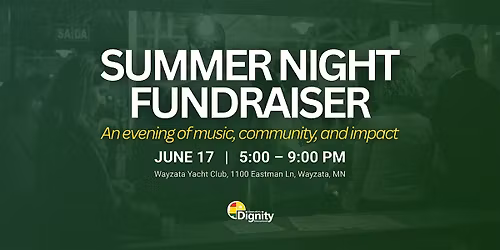 Operation Dignity International: Summer Night at Wayzata Yacht Club